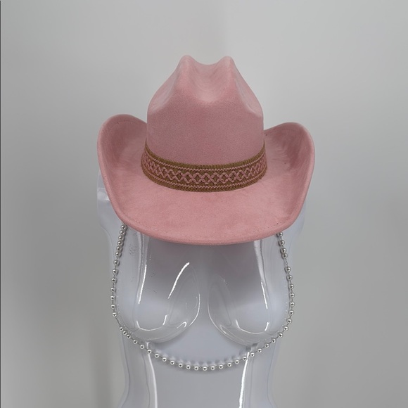 Accessories - Bohemian Cowboy Hat with Removable Beaded Lanyard